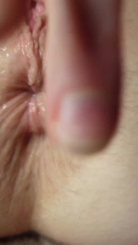Anal Fingering Closeup