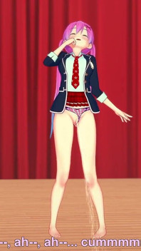 Pinku Kami No Chiisana Mune No Onnanoko Ga Suteeji De Anata do Issho Ni Pafomansu Koikatsu