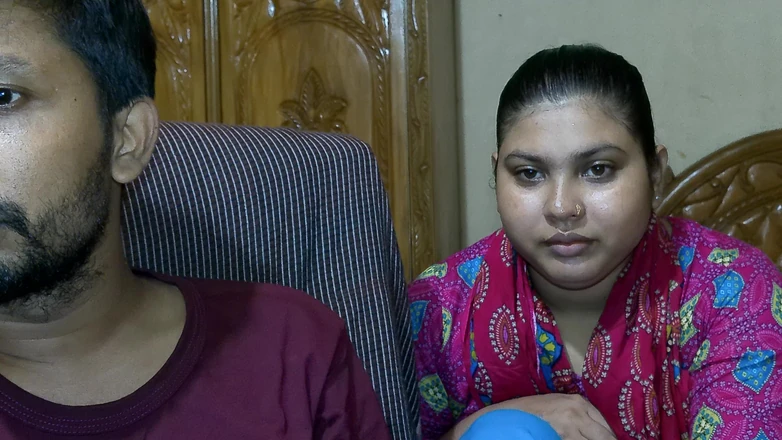 Desivideo: Newly Marriage Couple Wife Husband Friend Indian Village