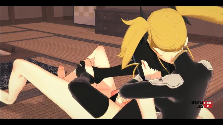 HentaiTubes: Kikoruova divoká jízda: Mina Ashiro je Futanari footjob a šukání v...