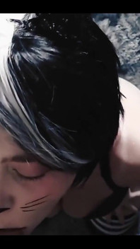 Tricking the Neko Slut Into Playing with Your Big Cock
