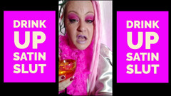 Campsissyboi: Become Bruci the silky satin whore