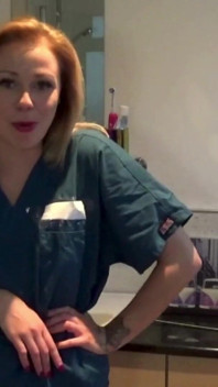 Latex Glove JOI in the Dental Chair Naughty Nurse POV