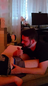 Straight Foreign Guy Met at a Dating App, Tries and Sucks Me This Time