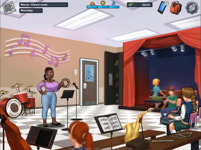 Cartoon Play: Summertime saga parte 207 - rockstar