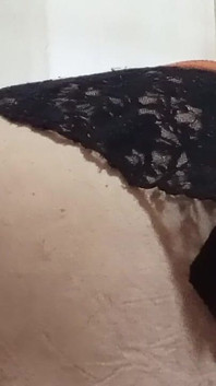 I Feel Very Hot and I Dress in My Very Sexy Black Skirt.