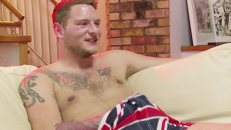 Macho Guys: Dan Stone takes his cock because he knows the best