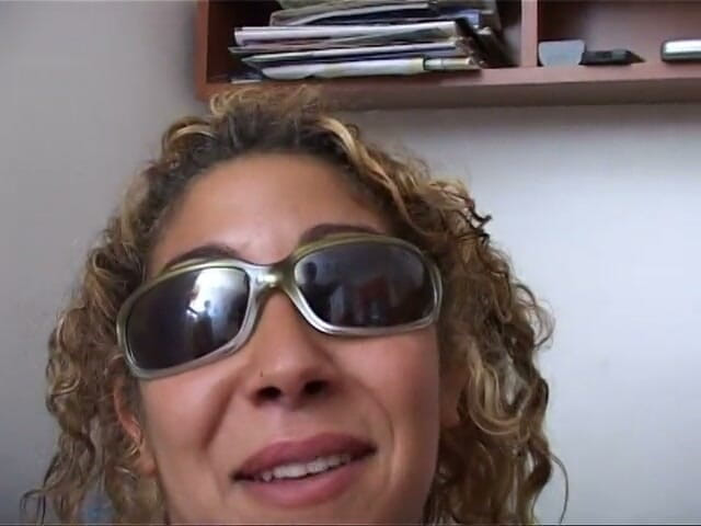Lesbian Illusion: Amateur close up video of the slutty lesbo girls and...