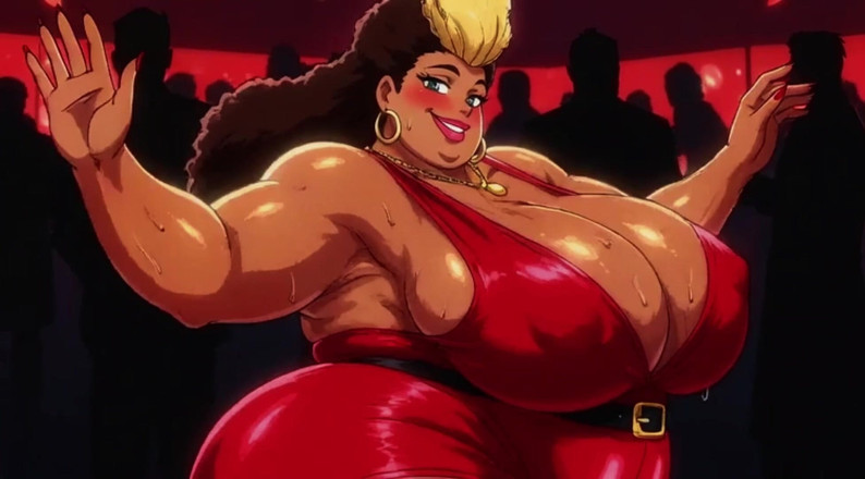 Huge Boobs: Feta kvinnor enorma bröst