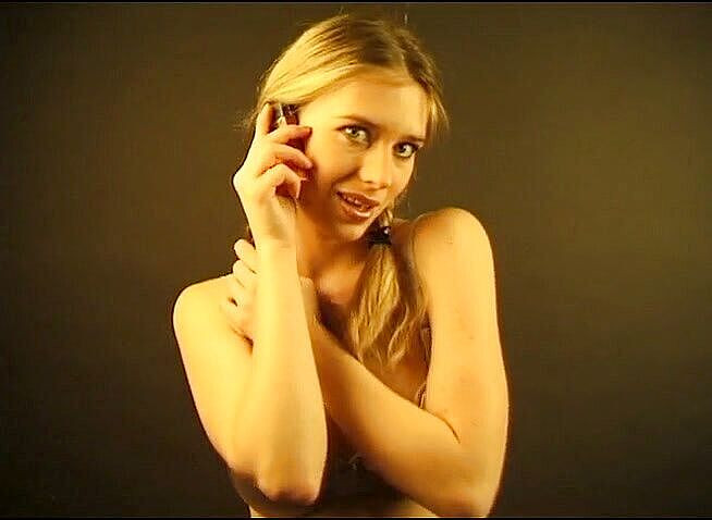 Flash Model Amateurs: Blonde babe in sexy lingerie