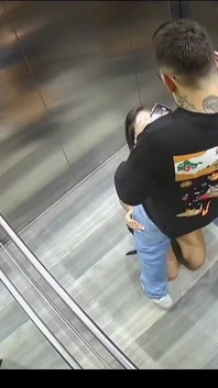 I'm Afraid of Being Discovered When They Fuck Me in an Elevator