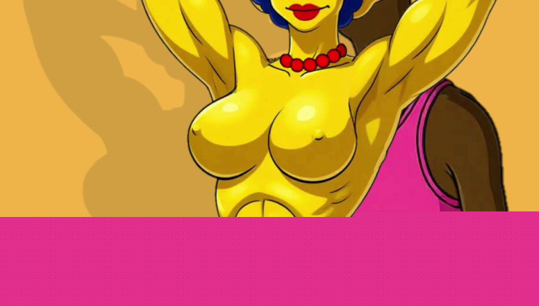 Octopussy Lovers Club: Vrouw bedriegt haar man met een fitnesstrainer. Tekenfilm. Simpsons parodie