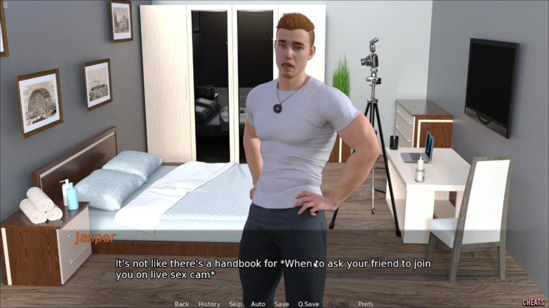 Future man: I gay arrapati Kevin e Jasper fanno un camshow