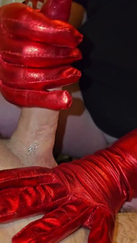 Femdom BDSM, blowjob suami penghinaan