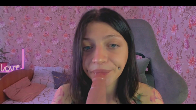 Lola Rozzie: Niechlujny obciąganie z Ahegao i śliną jest tym, czego potrzebujesz teraz!
