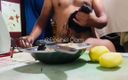 Roshel: Sri Lanka - sexo surpresa enquanto faz o jantar brazzers blacked...