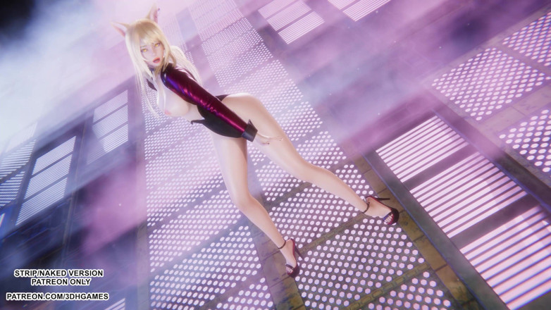 3D-Hentai Games: [mmd] T-ara - Hari demi Hari Ahri Liga Striptis Seksi Legends...