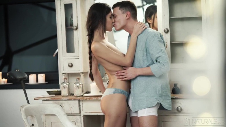 21 Naturals: 21 Naturals - Gorgeous Babe Handles Her Man's Massive Dick Inside...