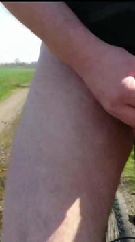 Bottomless on the Bike, Nudist 2019