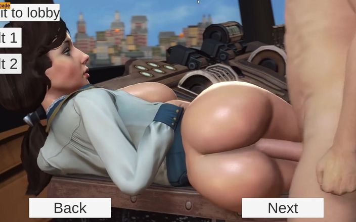 LewdArcade: Forthub Sex Scence Gallery Collection [parte 11.1] Juego de parodia porno de...