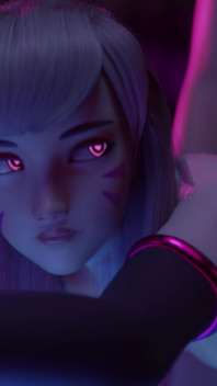 D.va Bad girl turno di notte al club - clienti creampie fuck - Overwatch 3D Hentai
