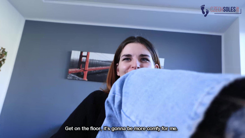 Czech Soles - foot fetish content: Your Naughty Foot Friend POV Worship