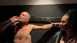 Punished Slave Gets a Visit