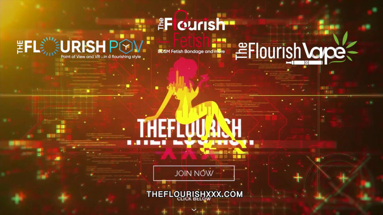 The Flourish XXX: Orgie queen rogue s dp bílou místností, část 2