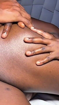 Anal-hardcore für dickes ebenholz, schwarzafrikanische schlampe aus dem osten mit creampie
