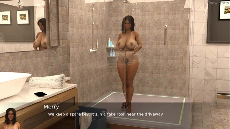 Dirty GamesXxX: Projekt žhavá manželka: Sexy milfka uvízla ve sprše - Ep 18