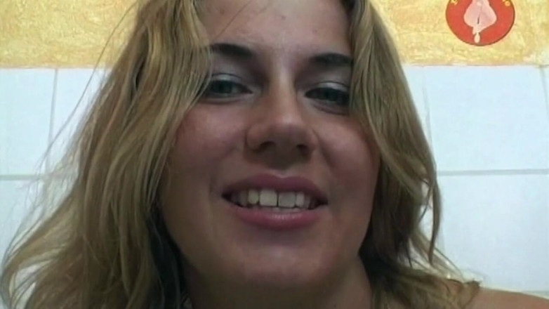 My German Amateurs: Blonde Amateur Toys Hairy Pussy and Ass with Vibrator