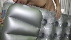 Inflatable Lovers: Fuck used airmatress