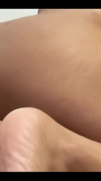 Brunette Sat on the Skinny Guy's Fur Until He Got Milk