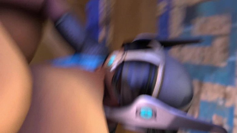 Velvixian3Futanari: Symmetra X Pharah (futa Shemale)