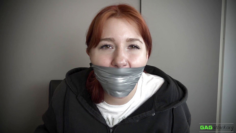 Gag Attack: Red Foxy - PVC胶带堵嘴