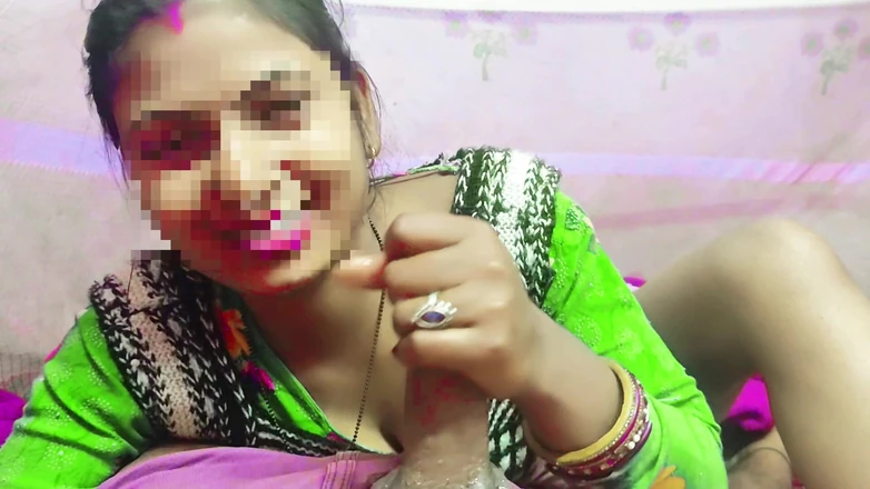 Bangala bhabhi: Duro gozando na boca comendo esperma duro