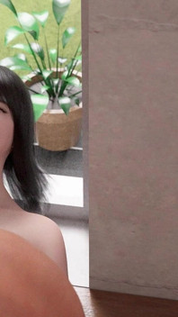 Asian Slut Wife Dominated by a Big Muscular Man in Front of Boyfriend