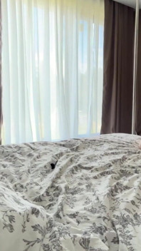 Luca ngentot memek lexi habis-habisan di ranjang dan crot di dalam memeknya