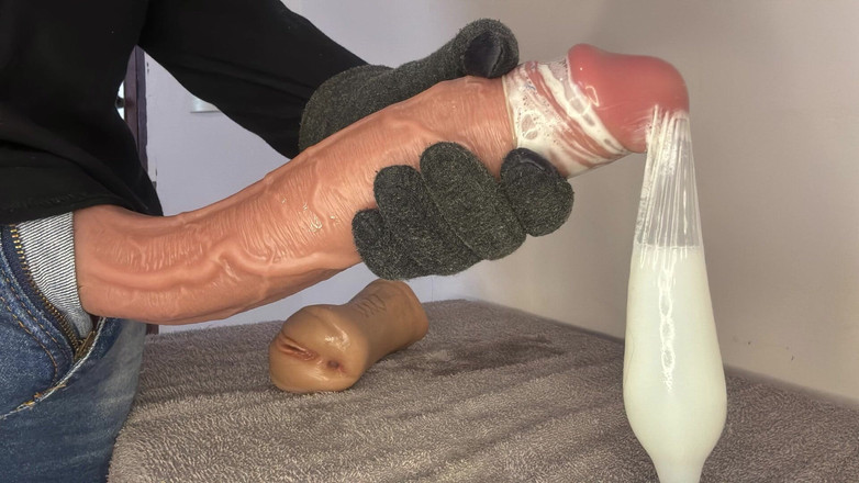 Greedy truck: Cambuk Super - kontol besar dengan 29 sentimeter muncrat Tanpa henti.