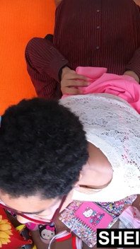 4K taboo fauxcest pussy licking and ass worship minha enteada apertada cu agachado em minha boca em vestido rosa Sheisnovember