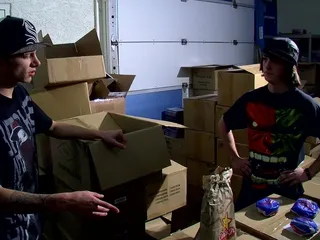 Skaters Pull Cum Soaked, Nasty Prank