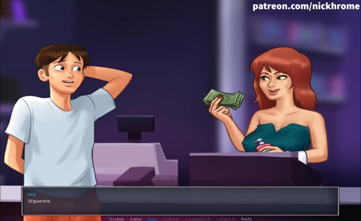Cartoon Universal: Summertime saga parte 84 - sex shop adventure pt4 (sottomarino spagnolo)
