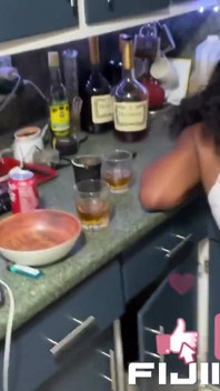 Independence Day Whore Tiny Ebony Picked up at the Store Fuck Married BBC