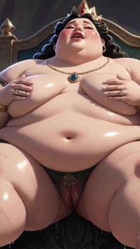 Maciça gordinha amante de corpo inteiro adoração - escravos lambem ela ao êxtase
