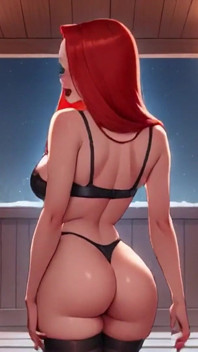 코스프레. 사우나에서 거유와 엉덩이를 튕기는 Jessica