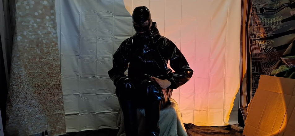 Dreamofevolution: Farmerrain regenbekleidung und latexmaske