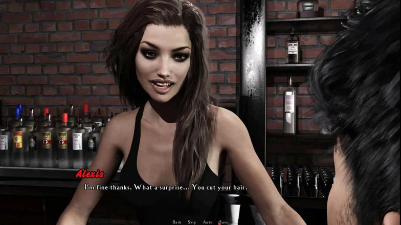 Dirty GamesXxX: Między sobą: facet jego przyjaciel i seksowna barmanka-Ep7