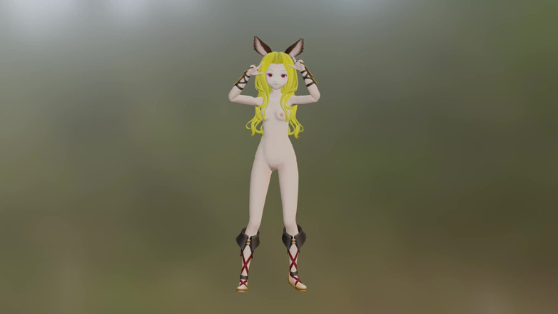 Smixix: S-cathacha Pokedance Blonde Hair Color Edit Smixix