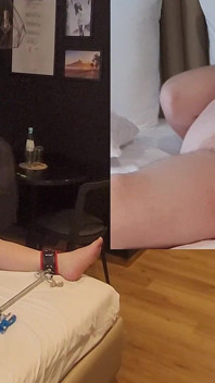 Dark Nuts incontra il suo schiavo Marco in hotel