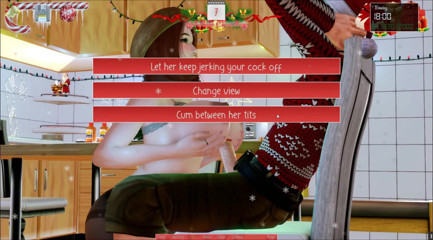 Cumming Gaming: Unlimited Christmas [Xmas hentai pornplay] Ep.13 nanny let me cum between...
